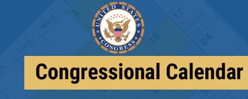 View the Congressional Calendar