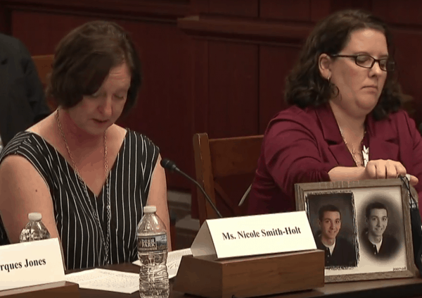 Nicole Smith-Holt lost her son because of high prescription drug prices 