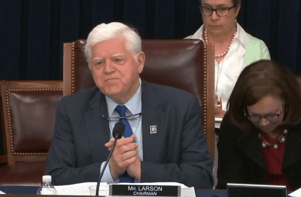 Congressman John Larson holds hearing on Social Security expansion in U.S. House 