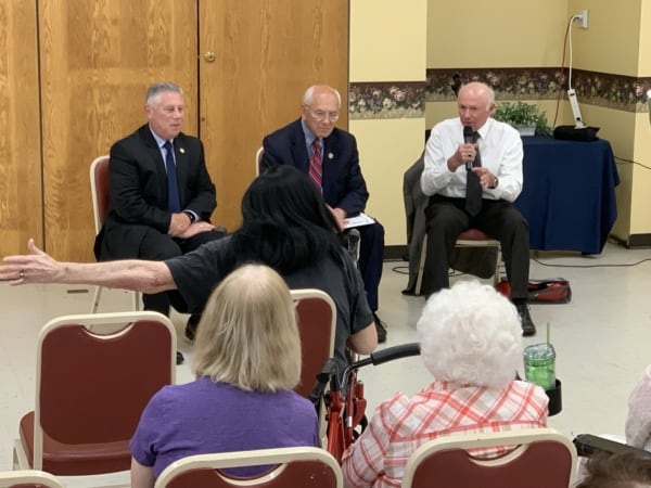 Social Security Medicare Prescription Drug Prices Max Richtman National committee president engages voters at town hall in Cohoes NY