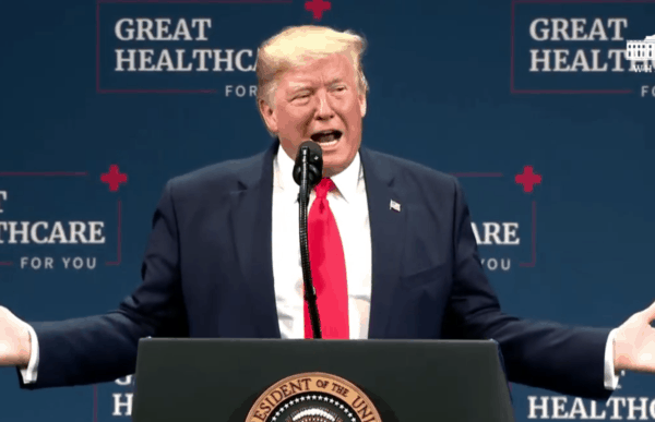 President Trump spreads falsehoods about Medicare at Villages retirement community in Florida